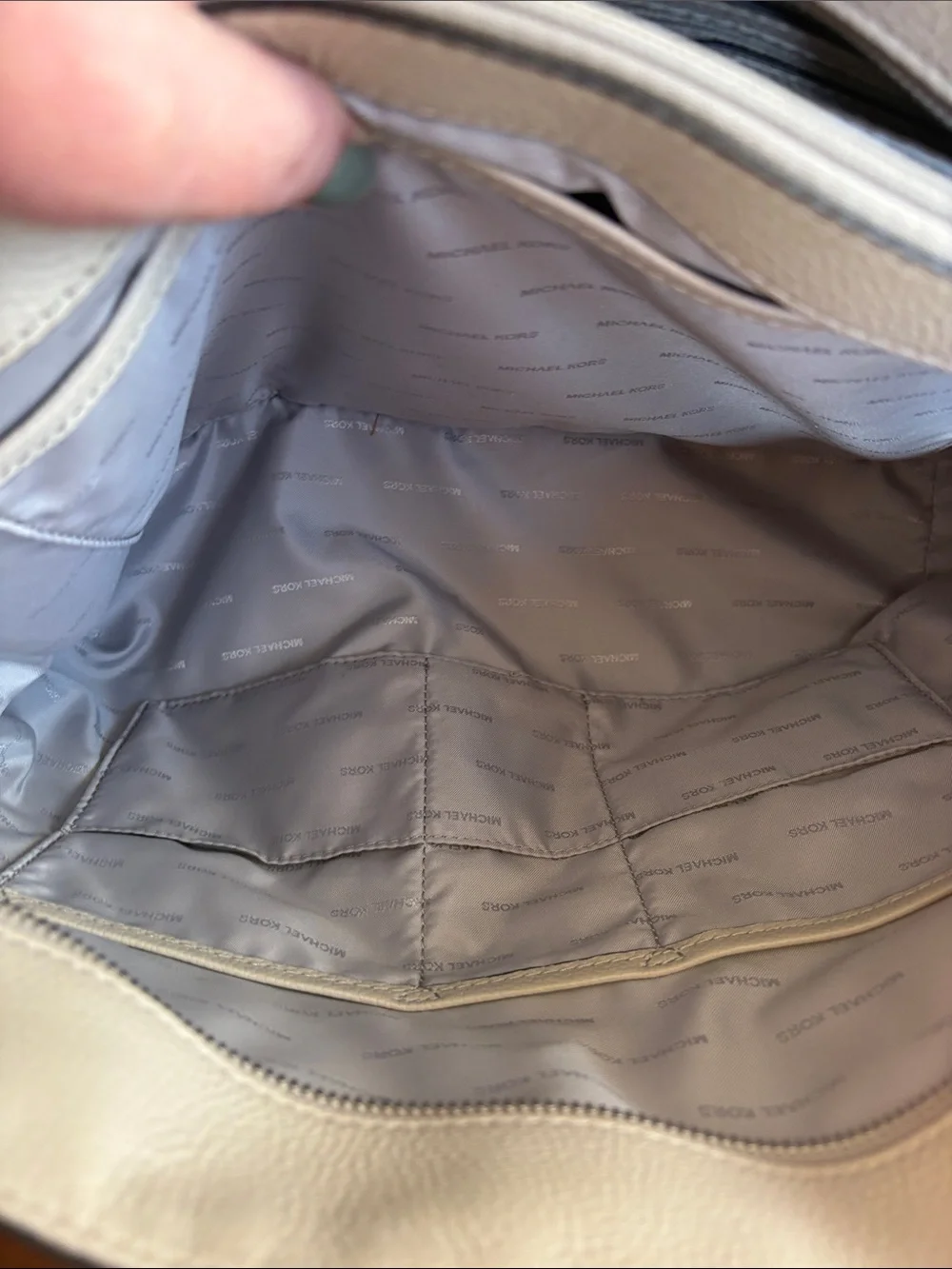 Michael Kors Jet Set Tote with Silver Chain Handle